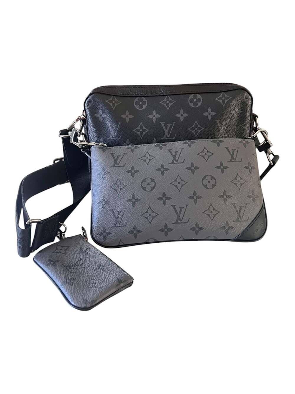 Louis Vuitton Trio Messenger Monogram Eclipse Reverse